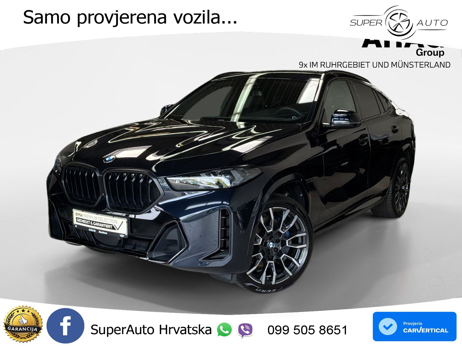 BMW X6 40d (352 KS) xDrive Steptronic M Sport LED+GR SJED+ACC