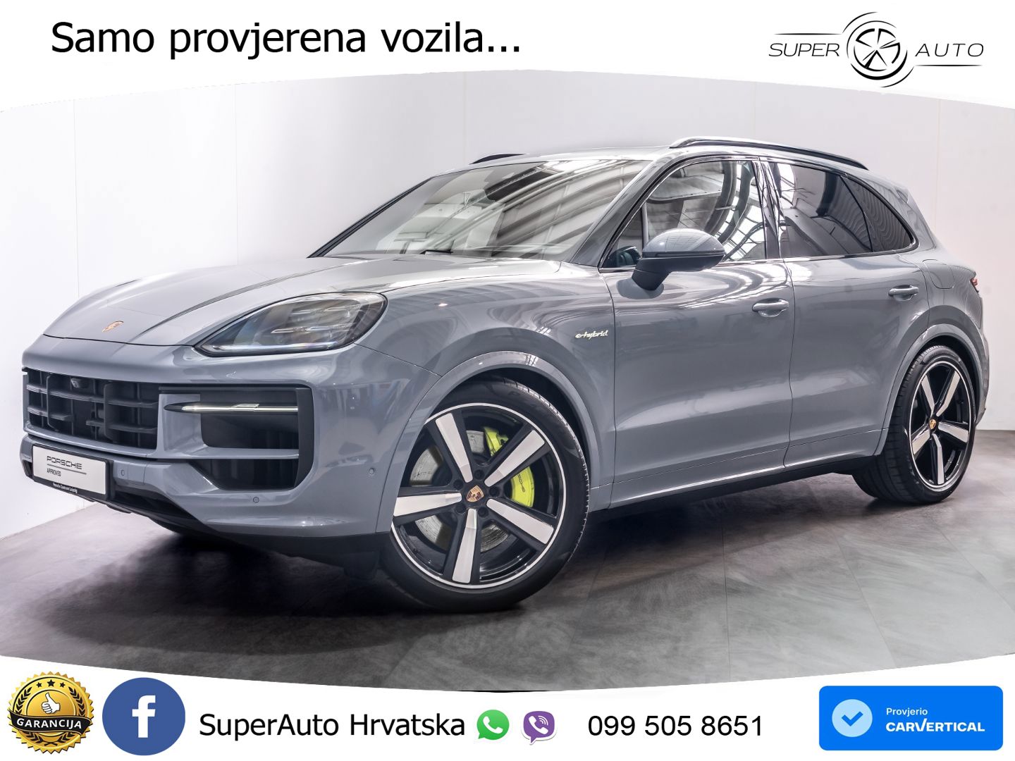 Porsche Cayenne S 3.0 V6 (519 KS) E-Hybrid Tiptronic S