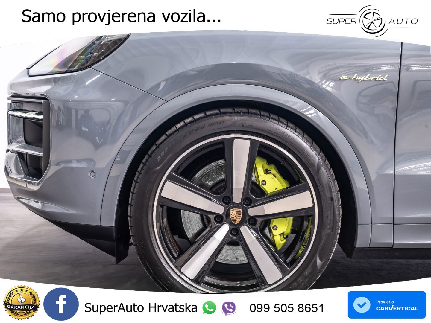 Porsche Cayenne S 3.0 V6 (519 KS) E-Hybrid Tiptronic S