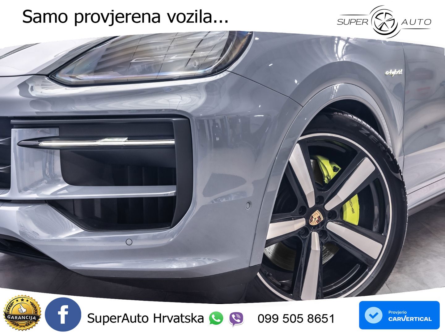 Porsche Cayenne S 3.0 V6 (519 KS) E-Hybrid Tiptronic S