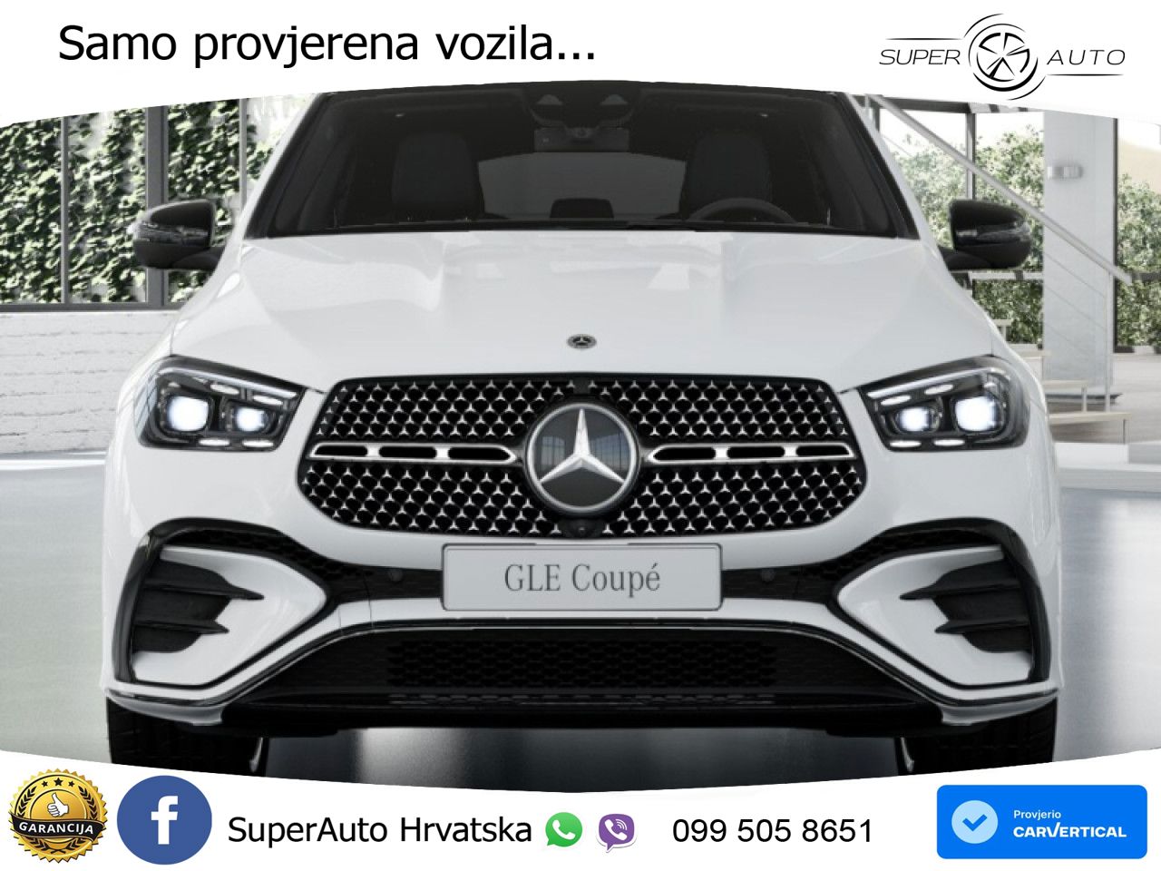Mercedes GLE Coupe 450d (367 KS) EQ Boost 4MATIC 9G-TRONIC AMG LED+GR SJED+ACC