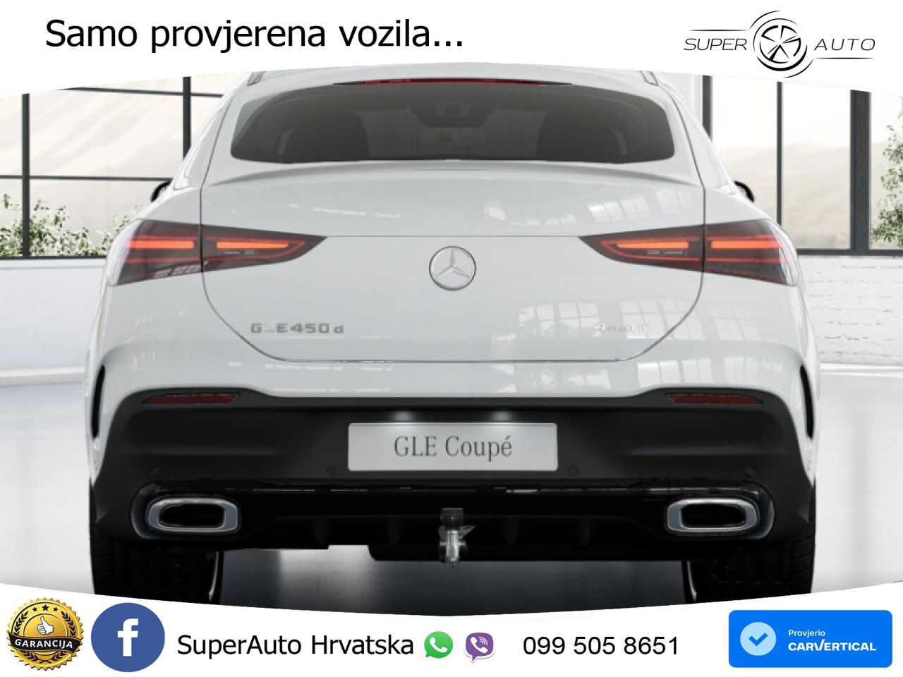 Mercedes GLE Coupe 450d (367 KS) EQ Boost 4MATIC 9G-TRONIC AMG LED+GR SJED+ACC