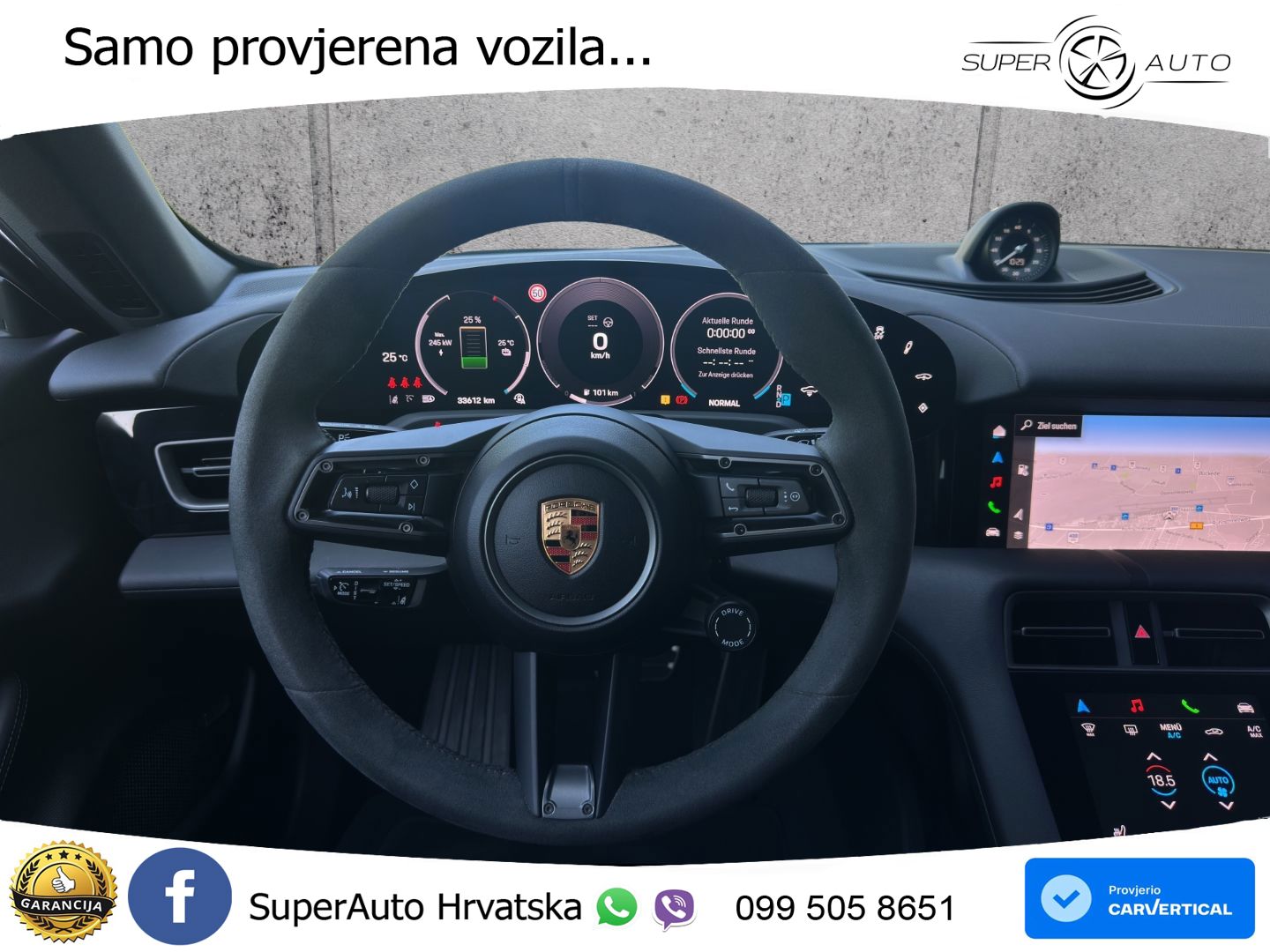 Porsche Taycan Sport Turismo 105 kWh (435 KS)