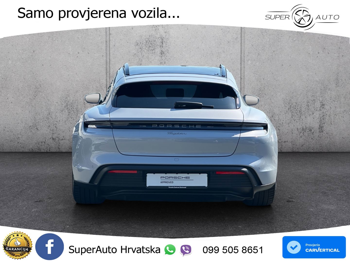 Porsche Taycan Sport Turismo 105 kWh (435 KS)