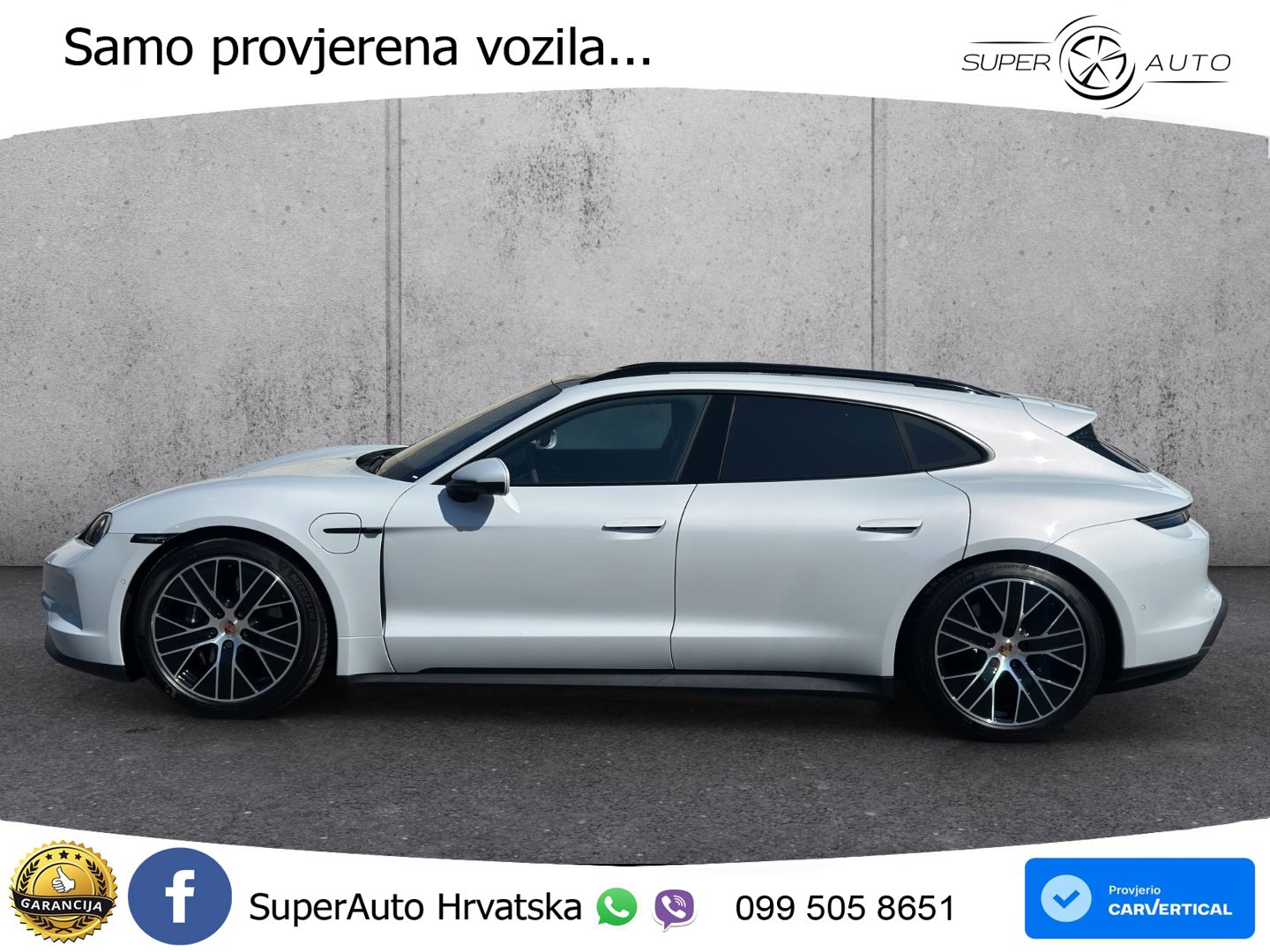 Porsche Taycan Sport Turismo 105 kWh (435 KS)
