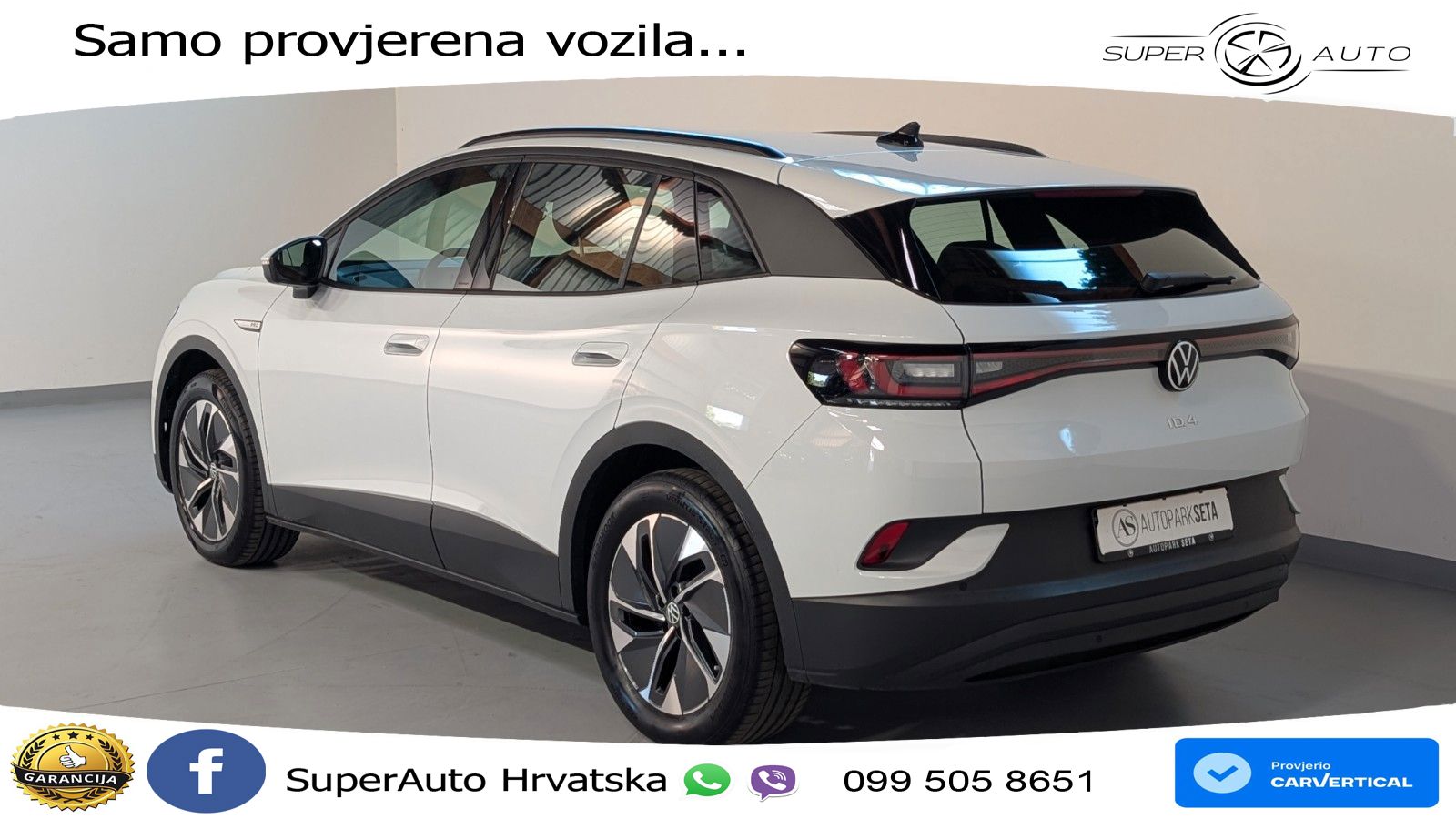 Volkswagen ID.4 Pro Performance 82 kWh (204 KS)