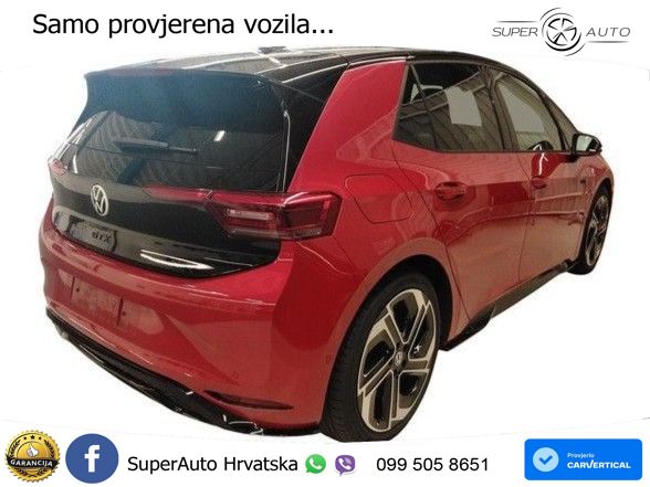 Volkswagen ID.3 GTX Performance 84 kWh (326 KS) LED+GR SJED+ACC