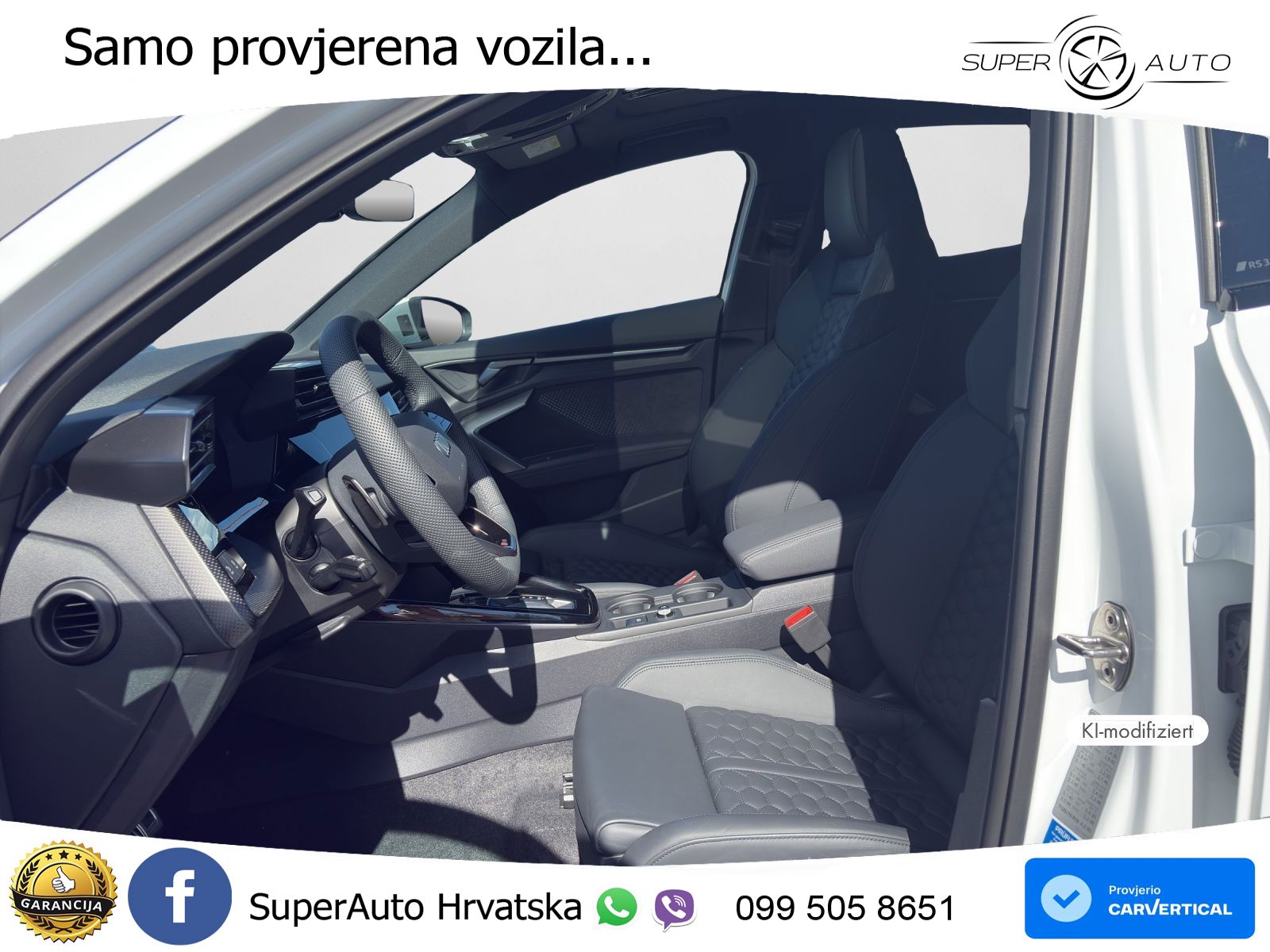 Audi RS3 Sedan 2.5 TFSI (400 KS) quattro S tronic LED+GR SJED+ACC