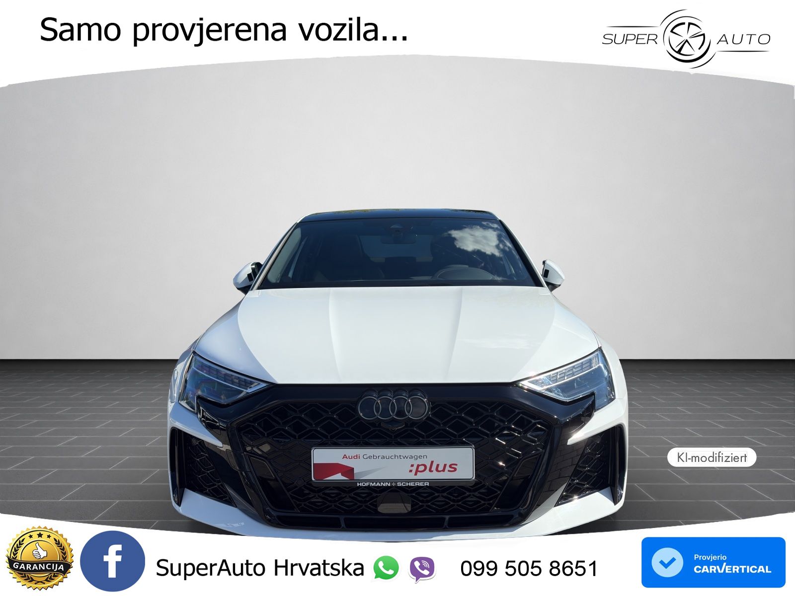 Audi RS3 Sedan 2.5 TFSI (400 KS) quattro S tronic LED+GR SJED+ACC