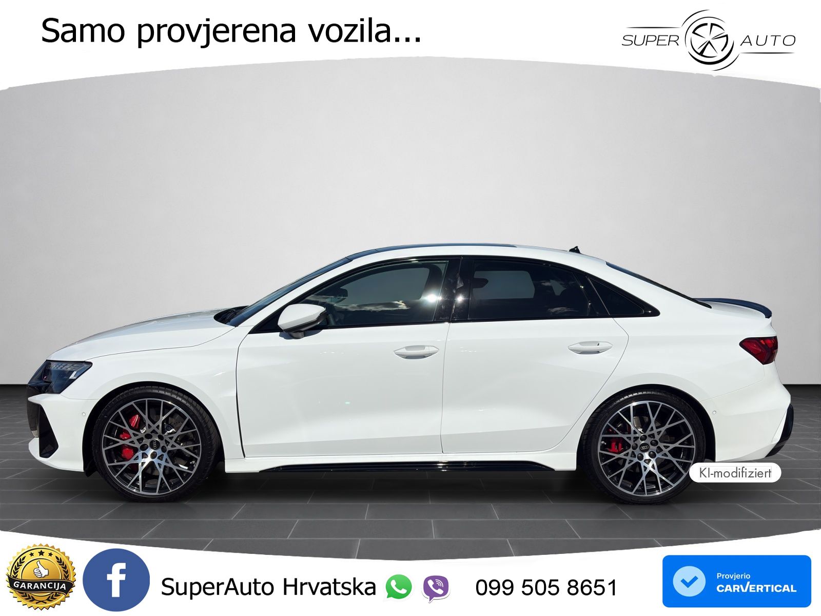 Audi RS3 Sedan 2.5 TFSI (400 KS) quattro S tronic LED+GR SJED+ACC