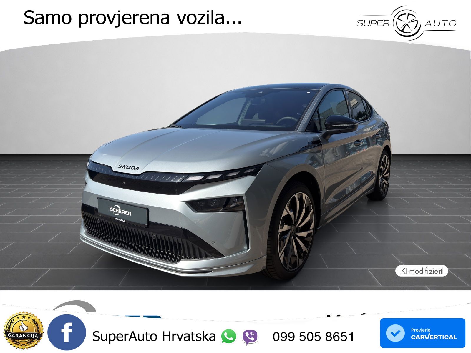 Škoda Enyaq Coupe iV 85 82 kWh (286 KS) SportLine LED+GR SJED+ACC