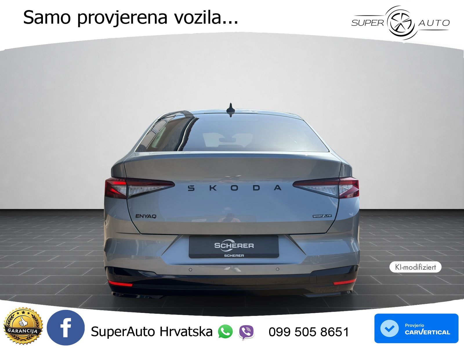 Škoda Enyaq Coupe iV 85 82 kWh (286 KS) SportLine LED+GR SJED+ACC