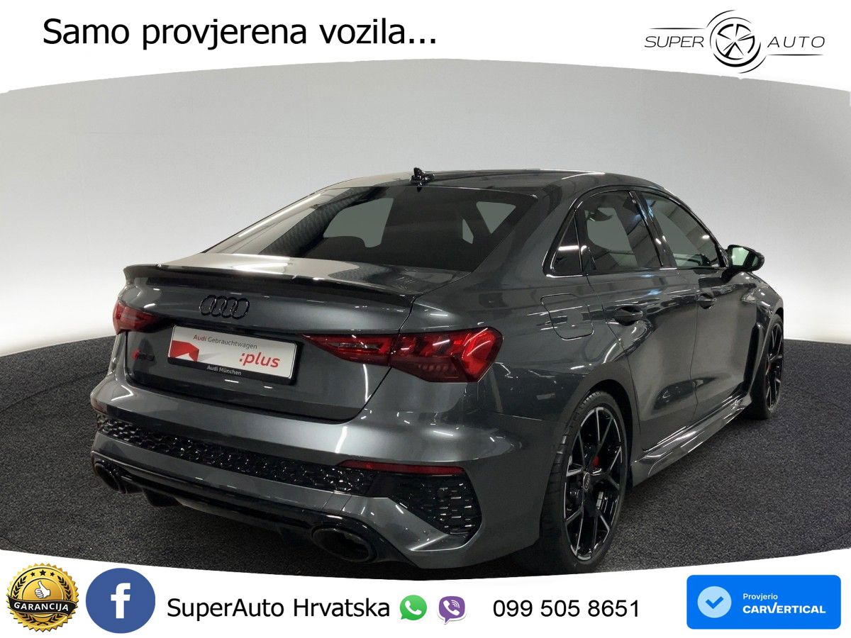 Audi RS3 Sedan 2.5 TFSI (400 KS) quattro S tronic LED+GR SJED+ACC