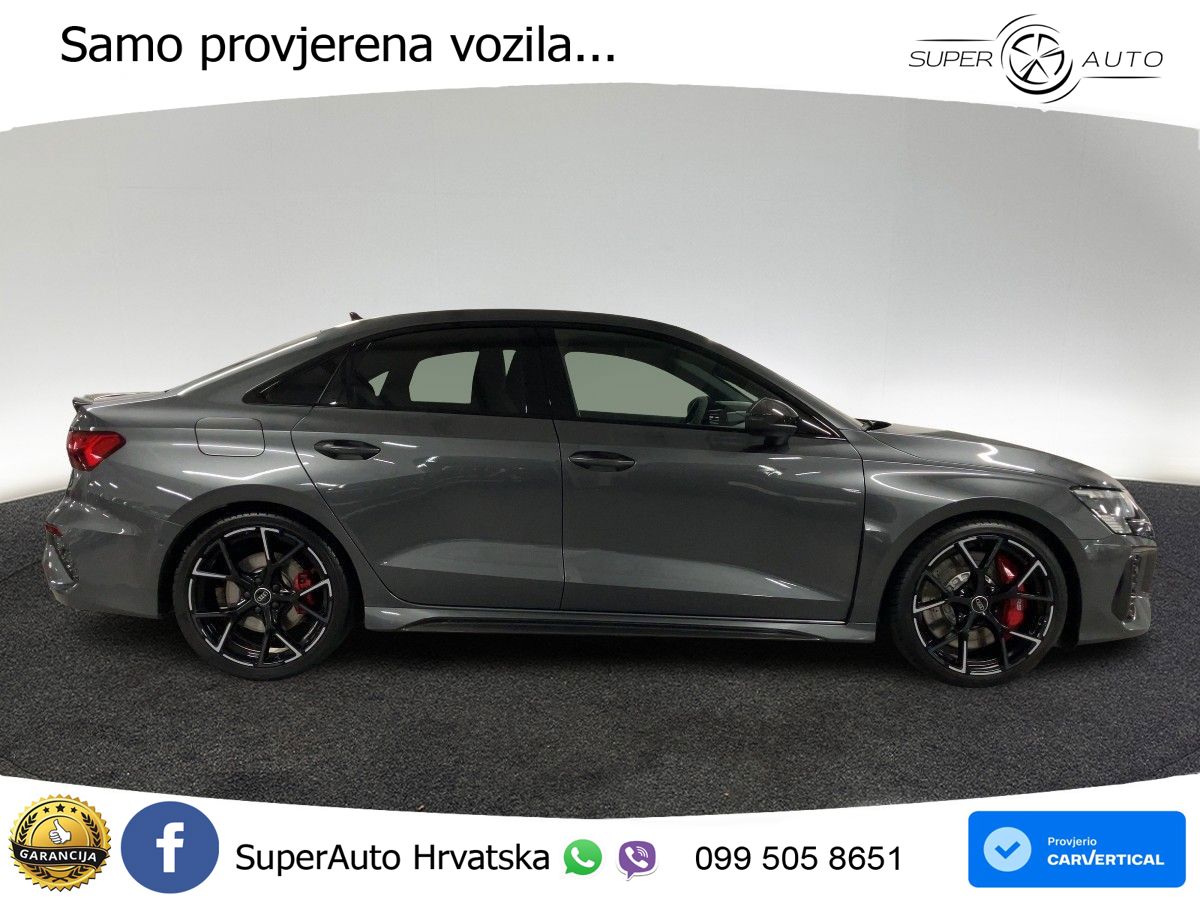 Audi RS3 Sedan 2.5 TFSI (400 KS) quattro S tronic LED+GR SJED+ACC