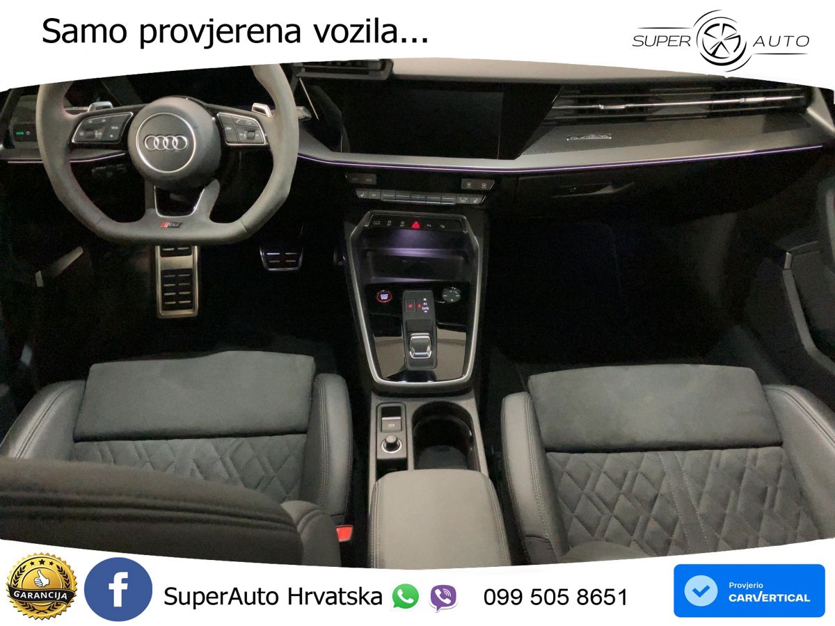 Audi RS3 Sedan 2.5 TFSI (400 KS) quattro S tronic LED+GR SJED+ACC
