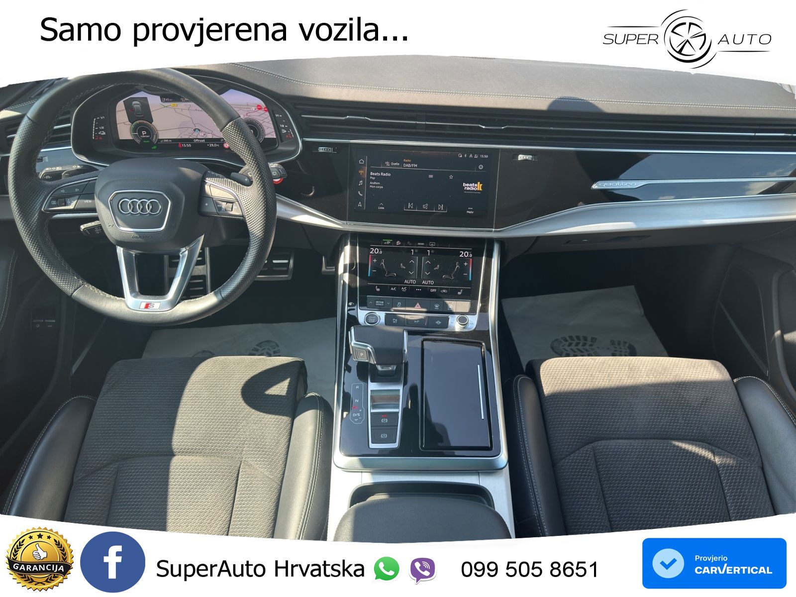 Audi Q8 55 TFSIe V6 (381 KS) quattro tiptronic