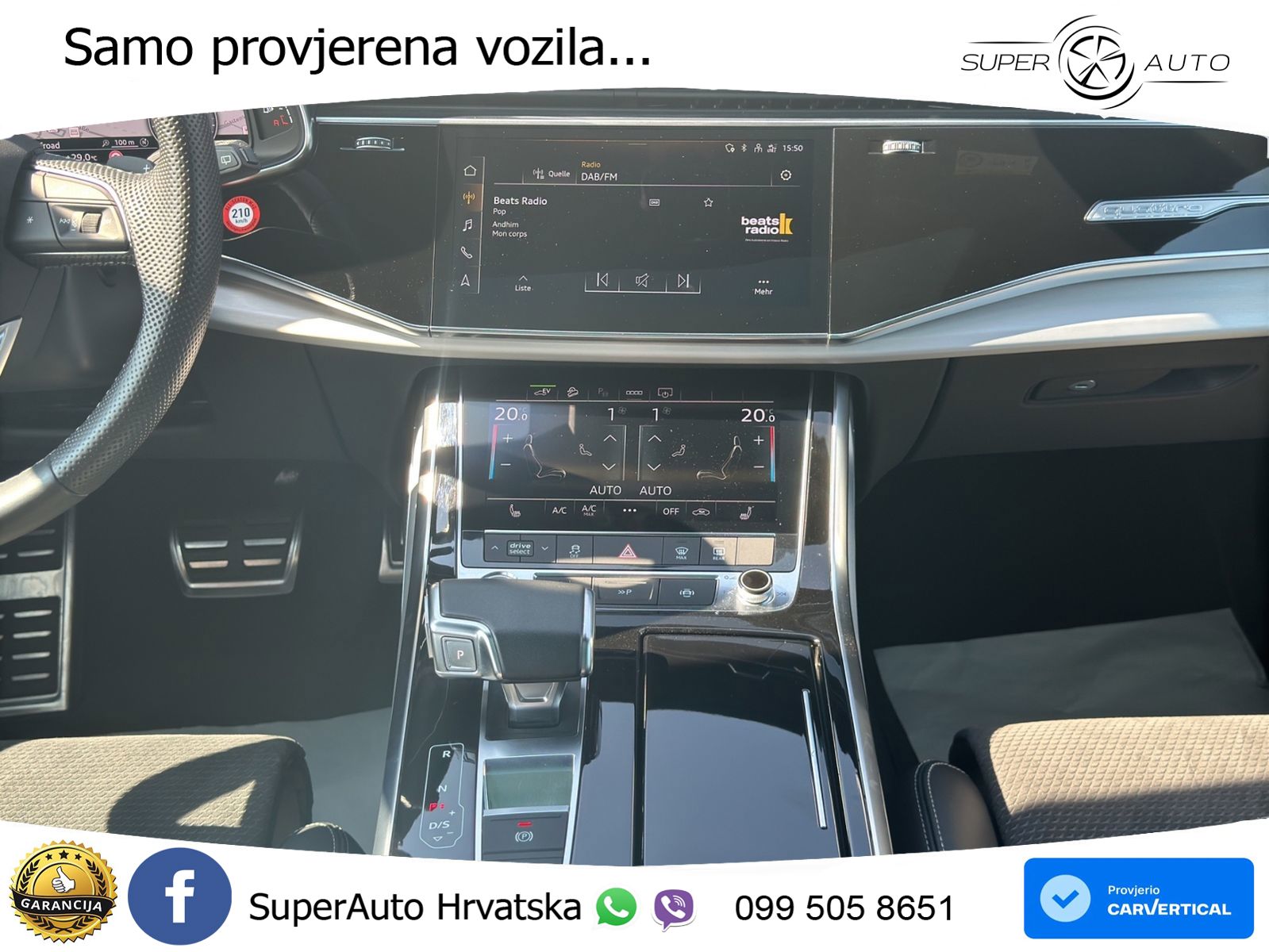 Audi Q8 55 TFSIe V6 (381 KS) quattro tiptronic