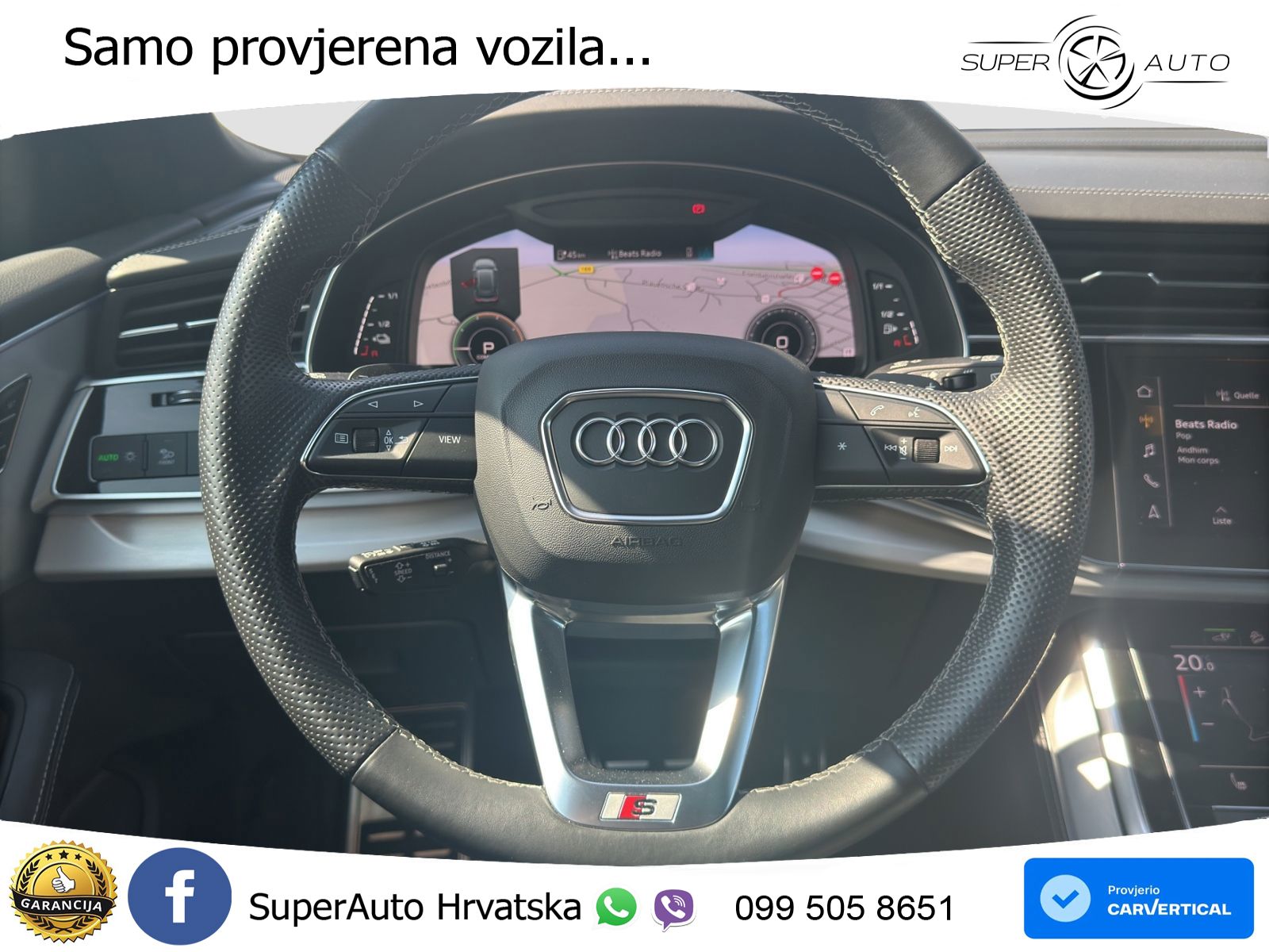 Audi Q8 55 TFSIe V6 (381 KS) quattro tiptronic
