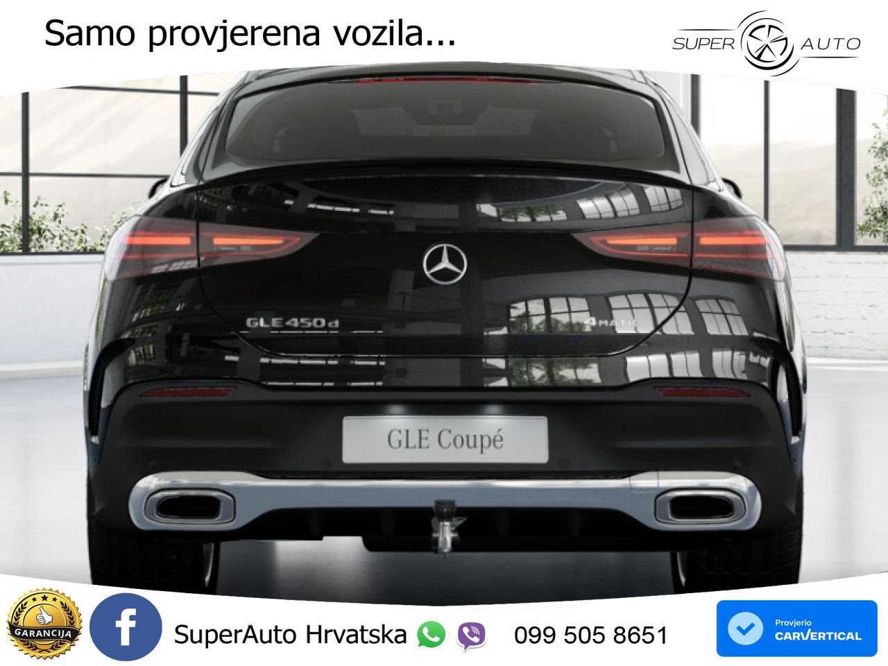 Mercedes GLE Coupe 450d (367 KS) EQ Boost 4MATIC 9G-TRONIC AMG LED+GR SJED+ACC