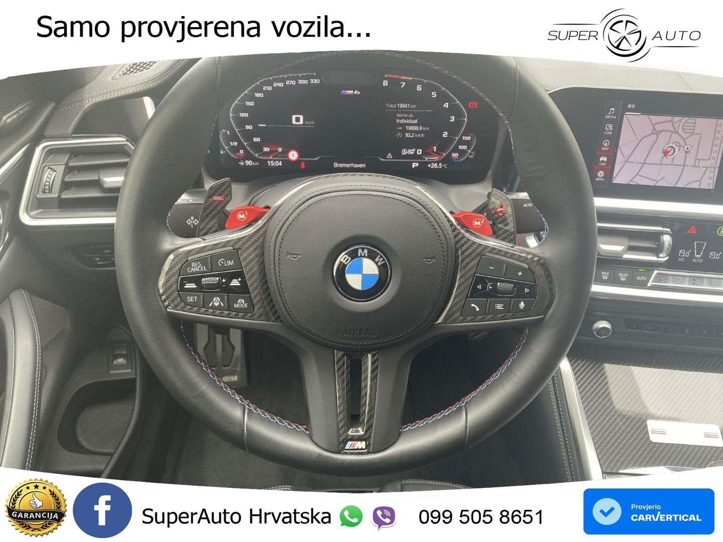 BMW M4 Competition 3.0 (510 KS) xDrive Steptronic LED+GR SJED+ACC