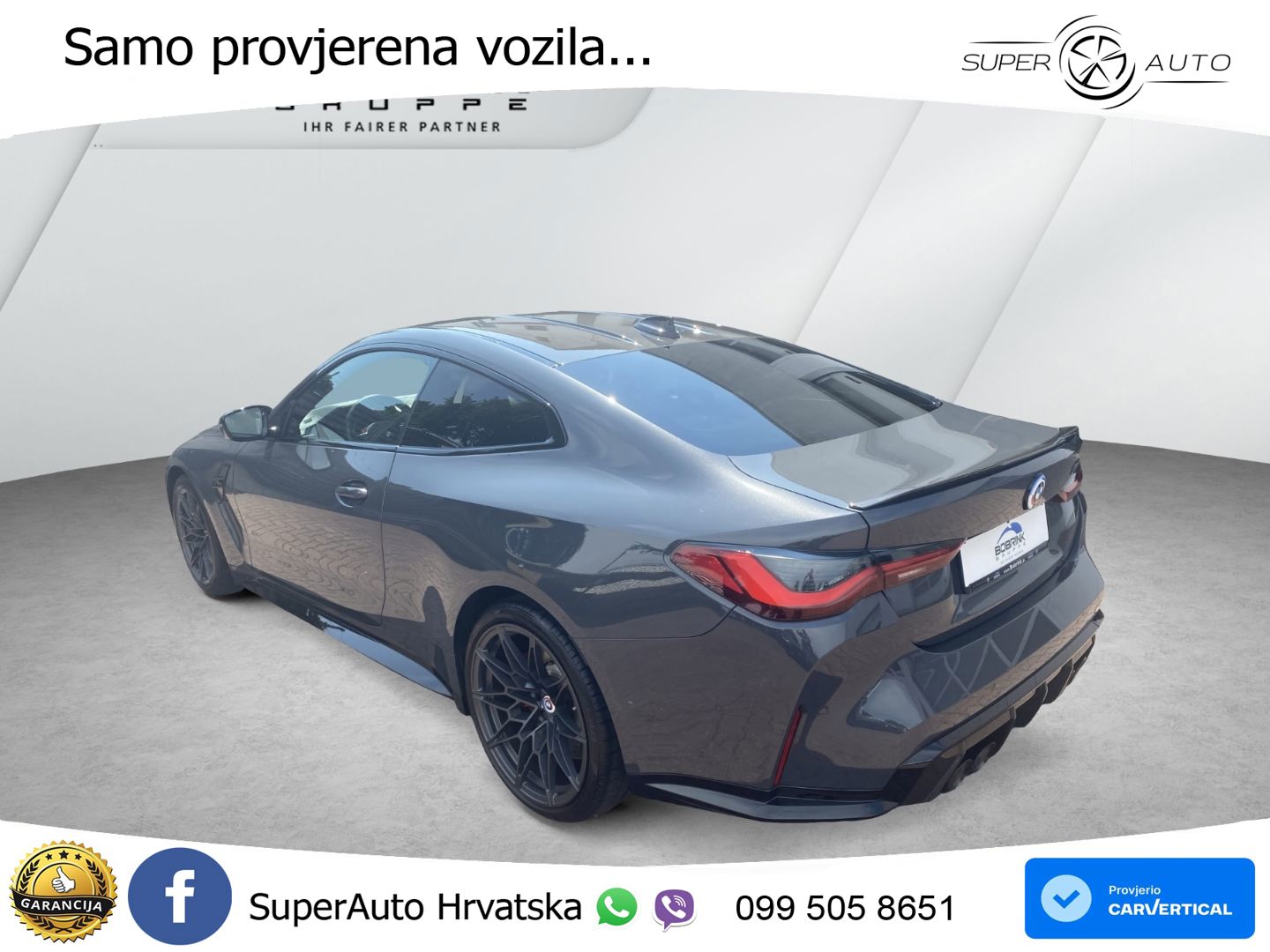 BMW M4 Competition 3.0 (510 KS) xDrive Steptronic LED+GR SJED+ACC