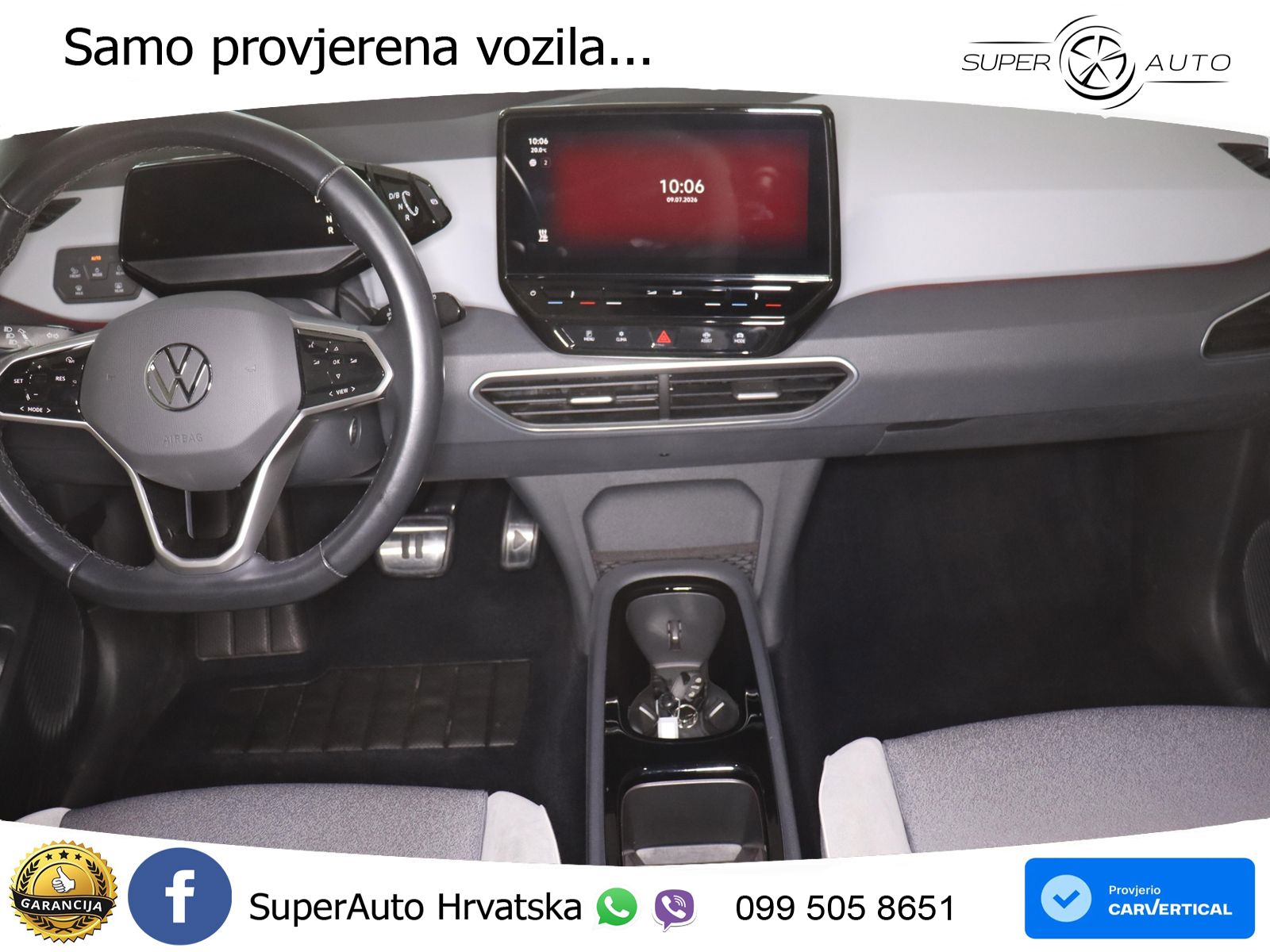Volkswagen ID.3 Pro Performance 62 kWh (204 KS) LED+GR SJED+ACC