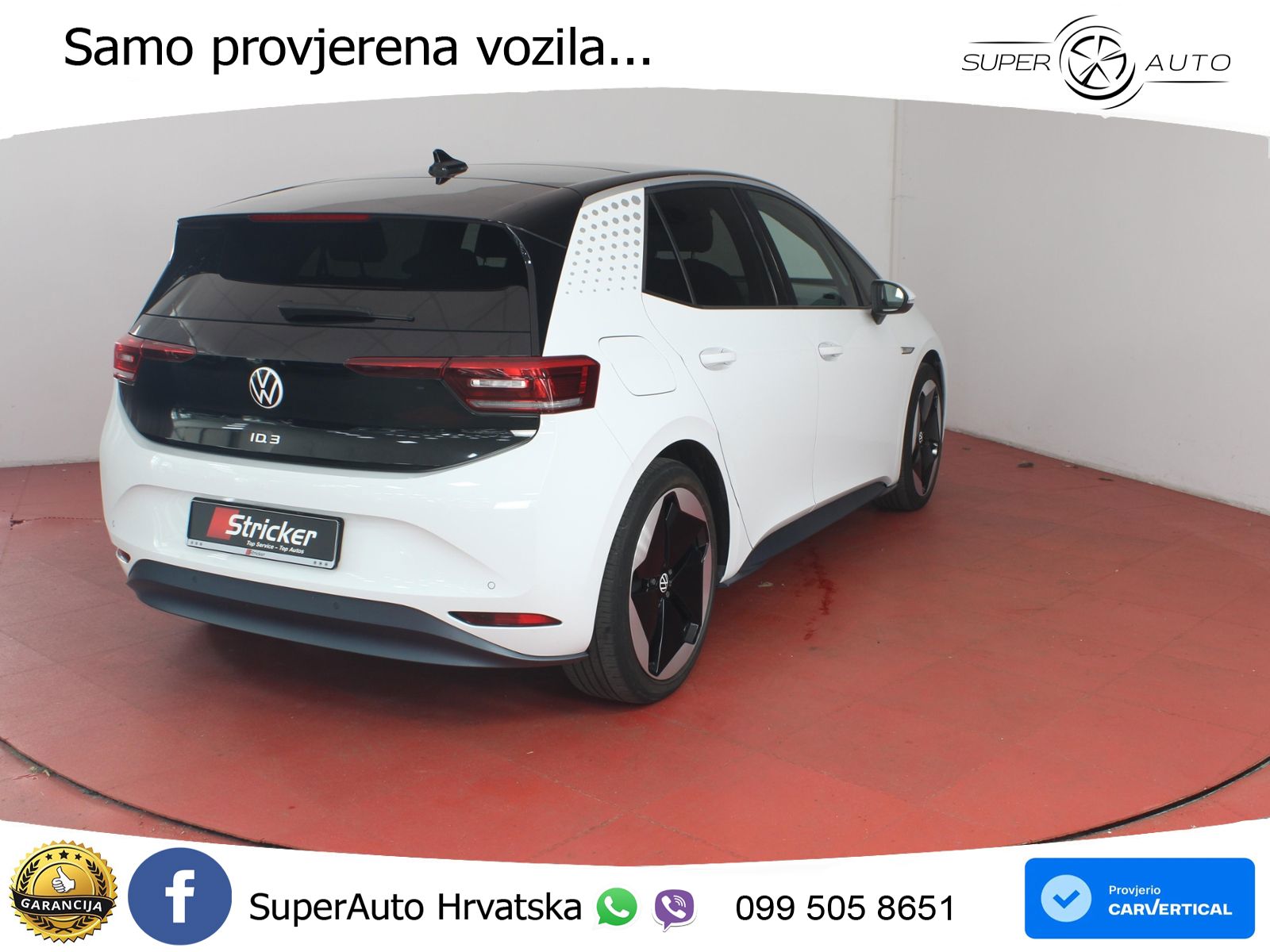 Volkswagen ID.3 Pro Performance 62 kWh (204 KS) LED+GR SJED+ACC