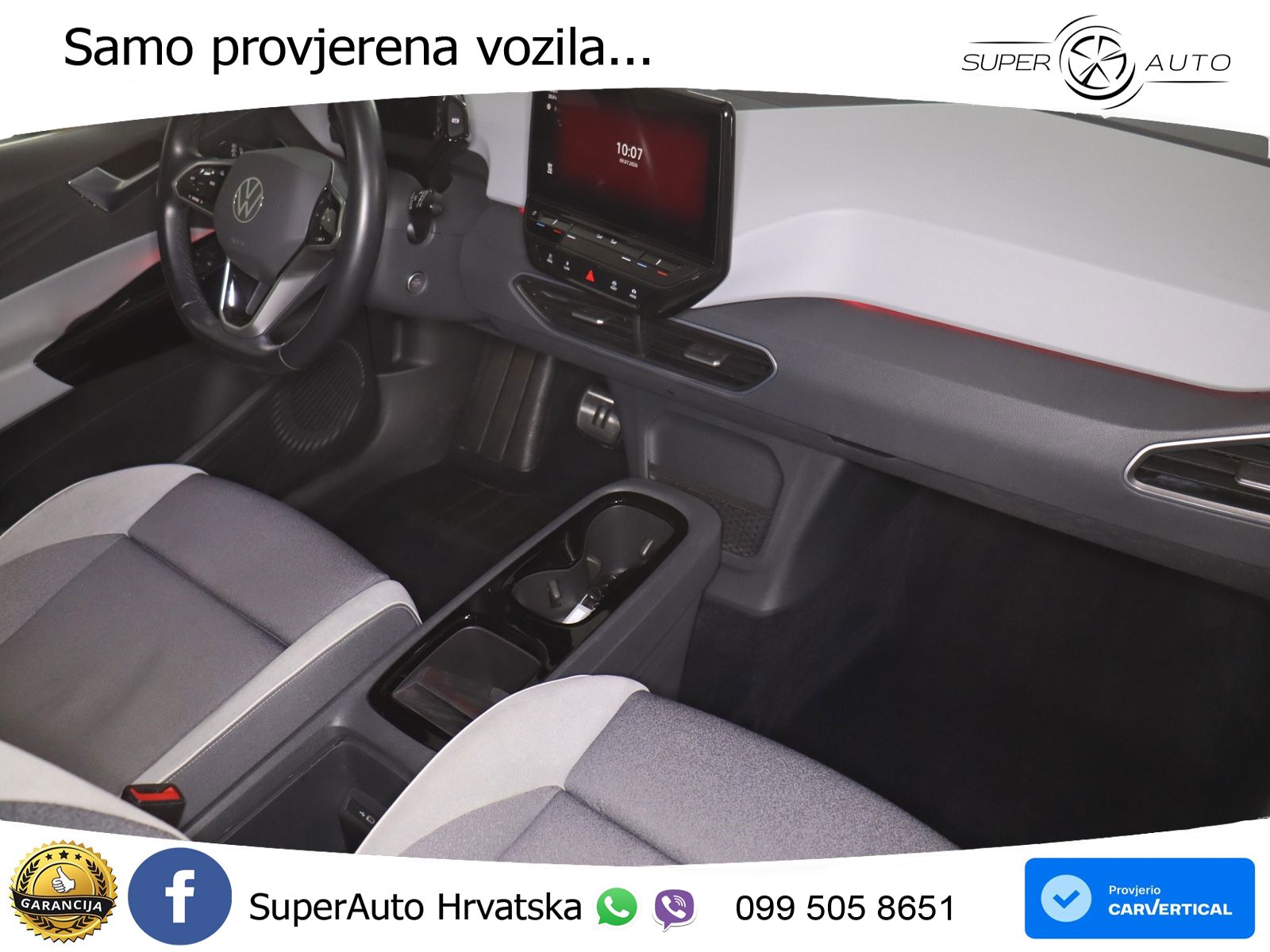 Volkswagen ID.3 Pro Performance 62 kWh (204 KS) LED+GR SJED+ACC