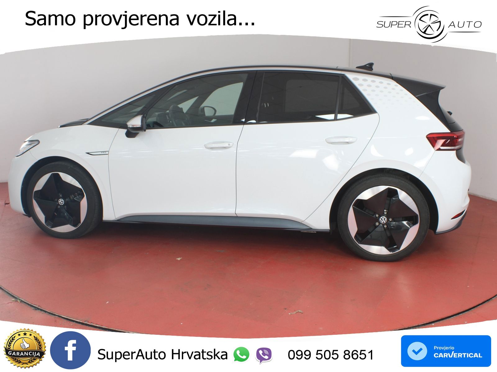Volkswagen ID.3 Pro Performance 62 kWh (204 KS) LED+GR SJED+ACC
