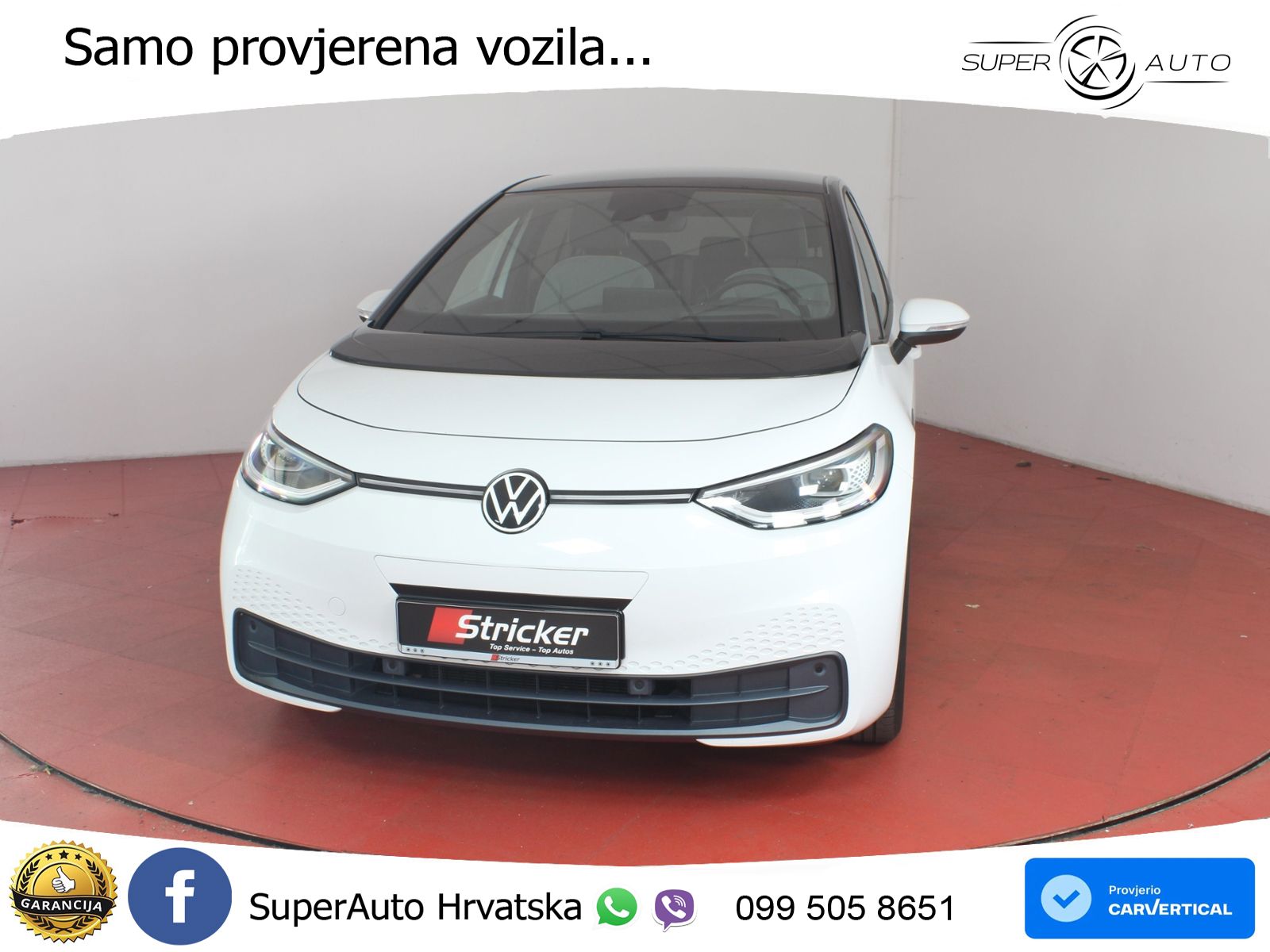 Volkswagen ID.3 Pro Performance 62 kWh (204 KS) LED+GR SJED+ACC