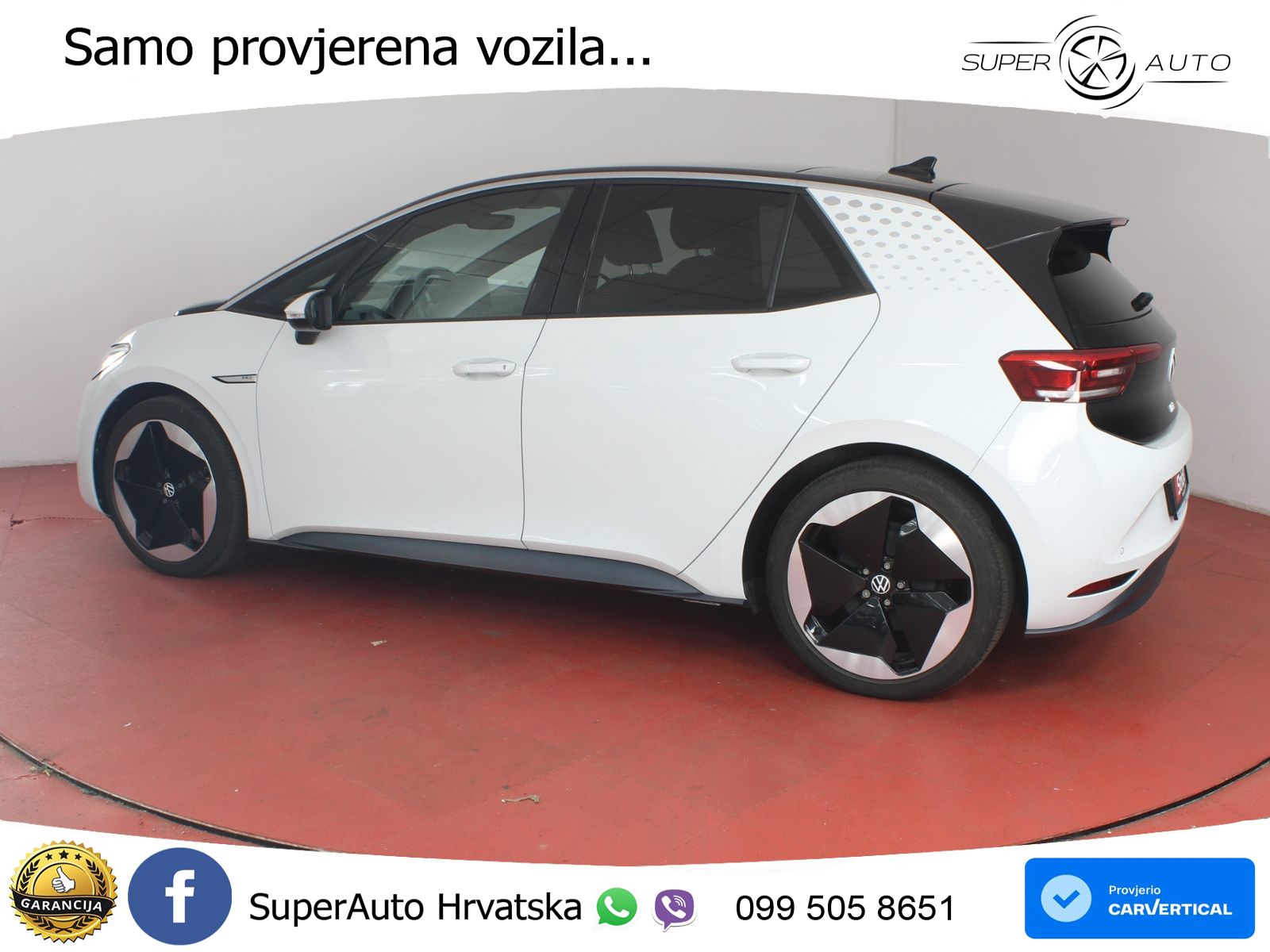 Volkswagen ID.3 Pro Performance 62 kWh (204 KS) LED+GR SJED+ACC