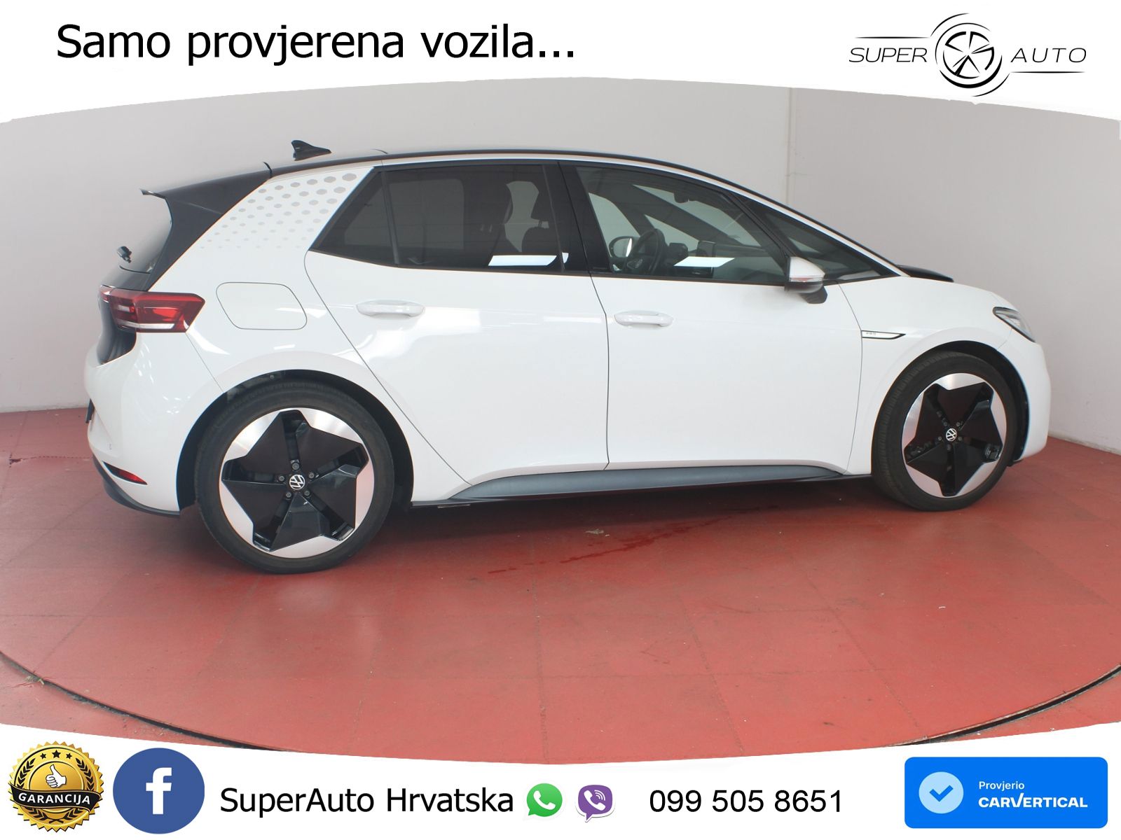 Volkswagen ID.3 Pro Performance 62 kWh (204 KS) LED+GR SJED+ACC