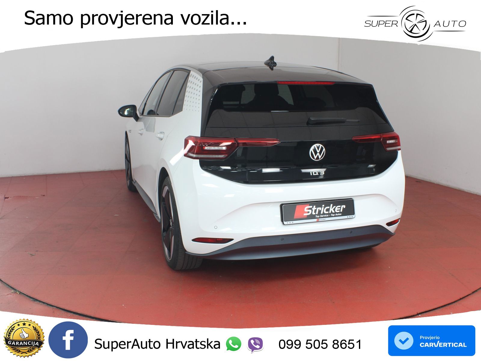 Volkswagen ID.3 Pro Performance 62 kWh (204 KS) LED+GR SJED+ACC