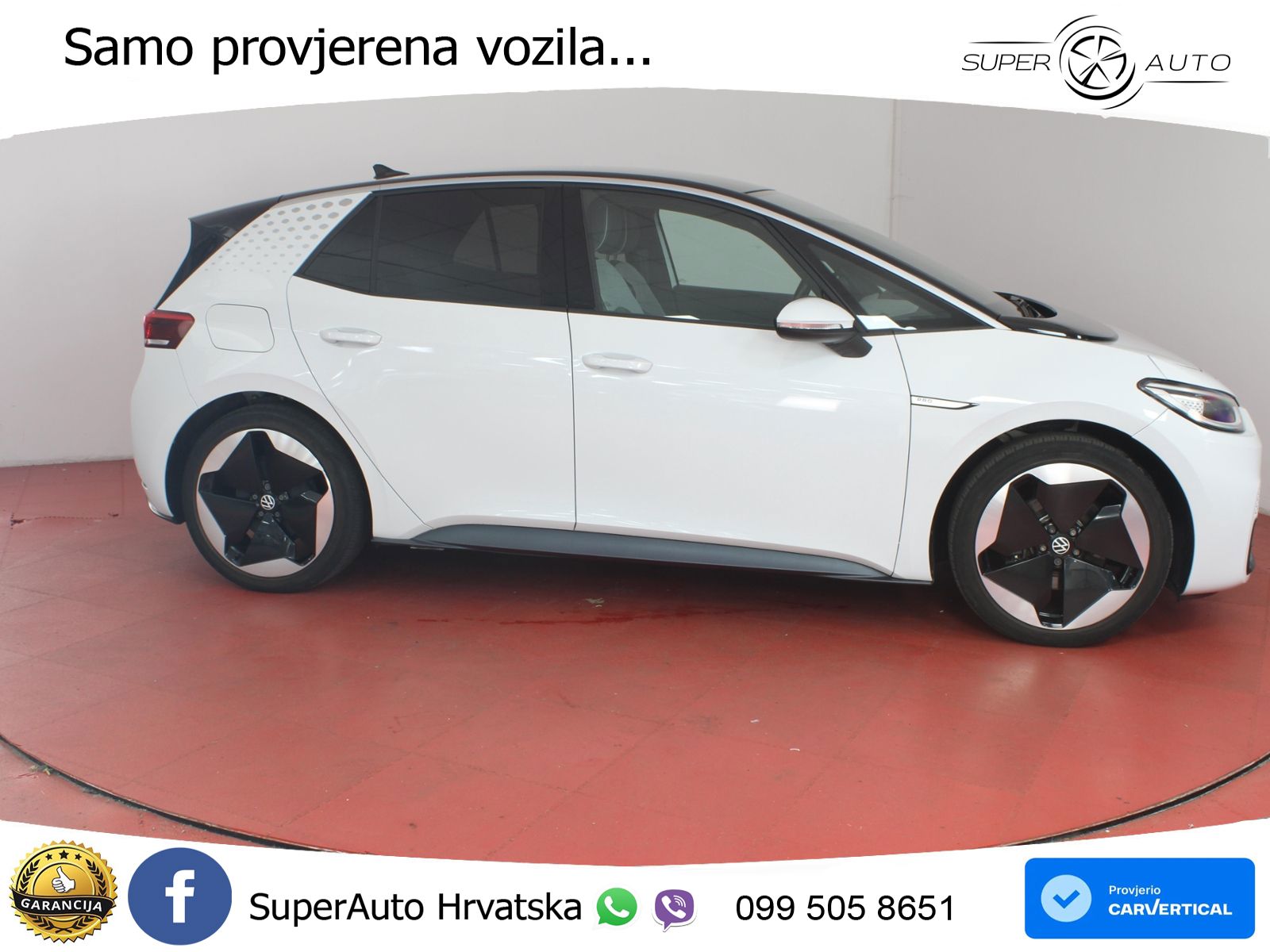 Volkswagen ID.3 Pro Performance 62 kWh (204 KS) LED+GR SJED+ACC