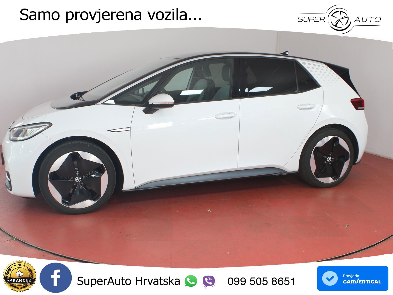 Volkswagen ID.3 Pro Performance 62 kWh (204 KS) LED+GR SJED+ACC