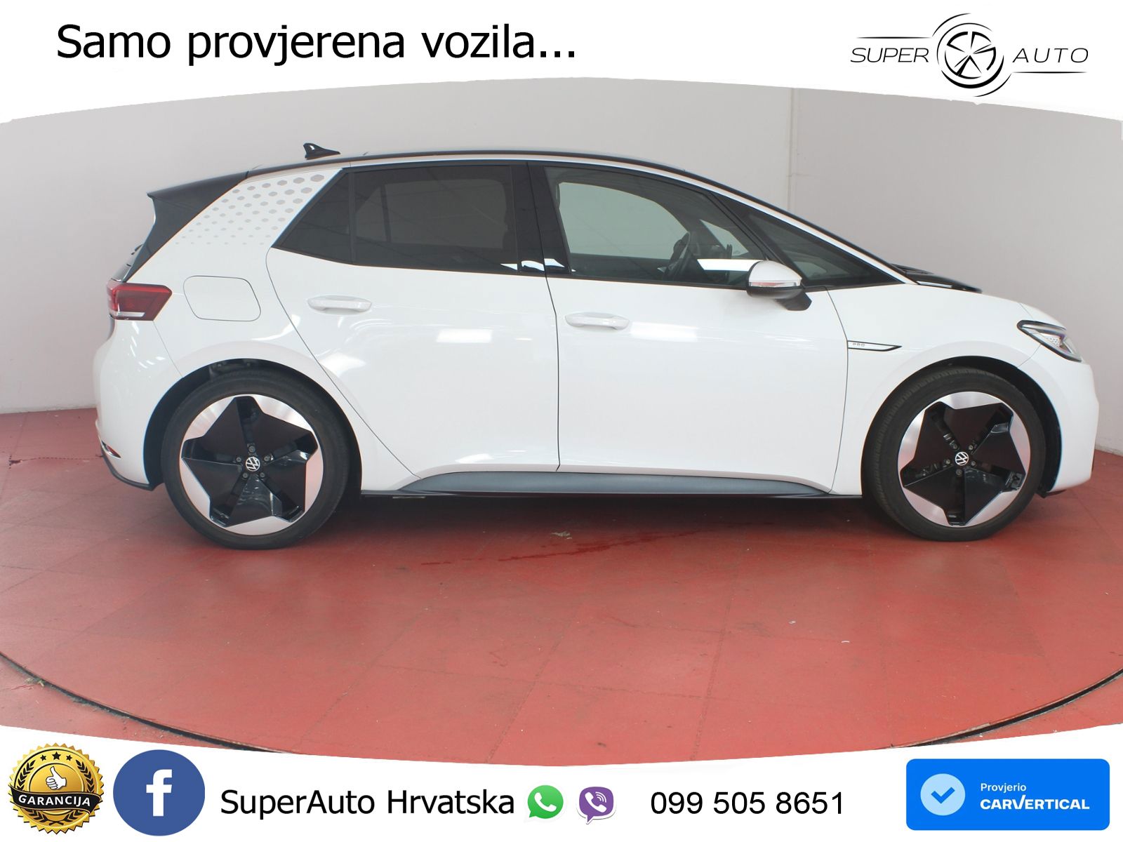 Volkswagen ID.3 Pro Performance 62 kWh (204 KS) LED+GR SJED+ACC