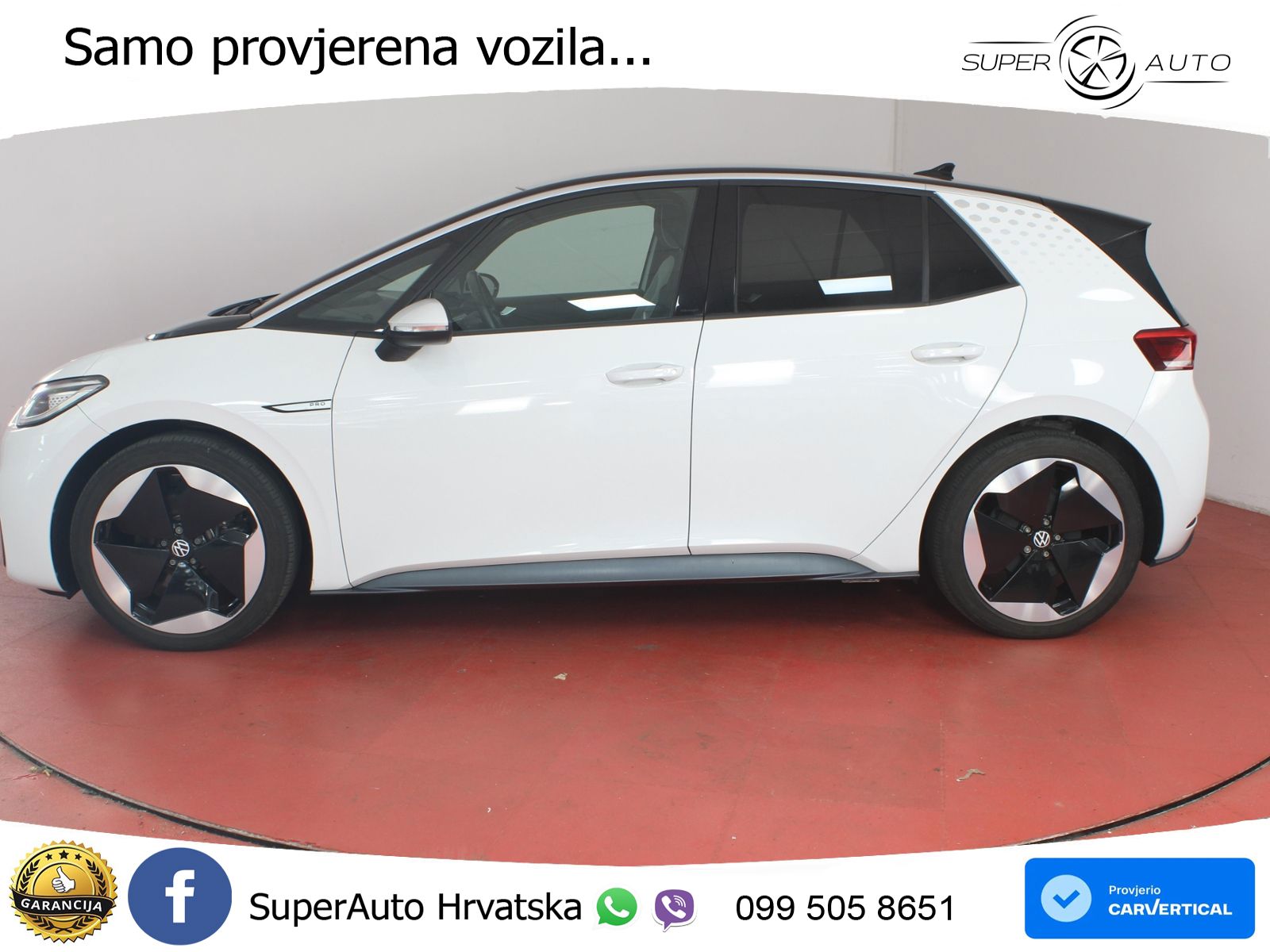 Volkswagen ID.3 Pro Performance 62 kWh (204 KS) LED+GR SJED+ACC