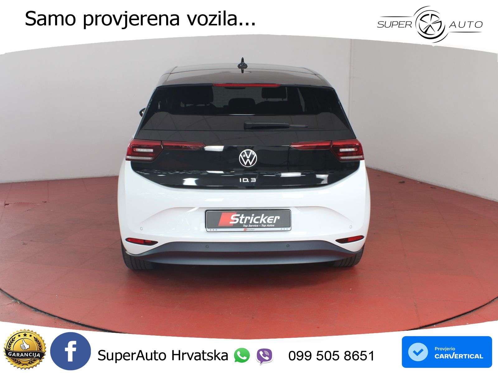 Volkswagen ID.3 Pro Performance 62 kWh (204 KS) LED+GR SJED+ACC