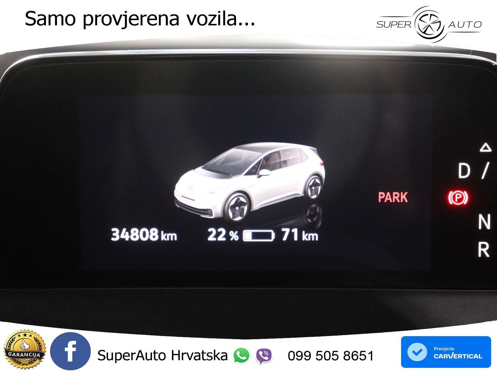 Volkswagen ID.3 Pro Performance 62 kWh (204 KS) LED+GR SJED+ACC