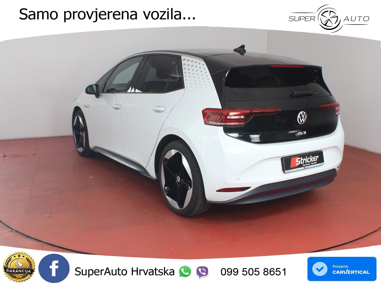 Volkswagen ID.3 Pro Performance 62 kWh (204 KS) LED+GR SJED+ACC