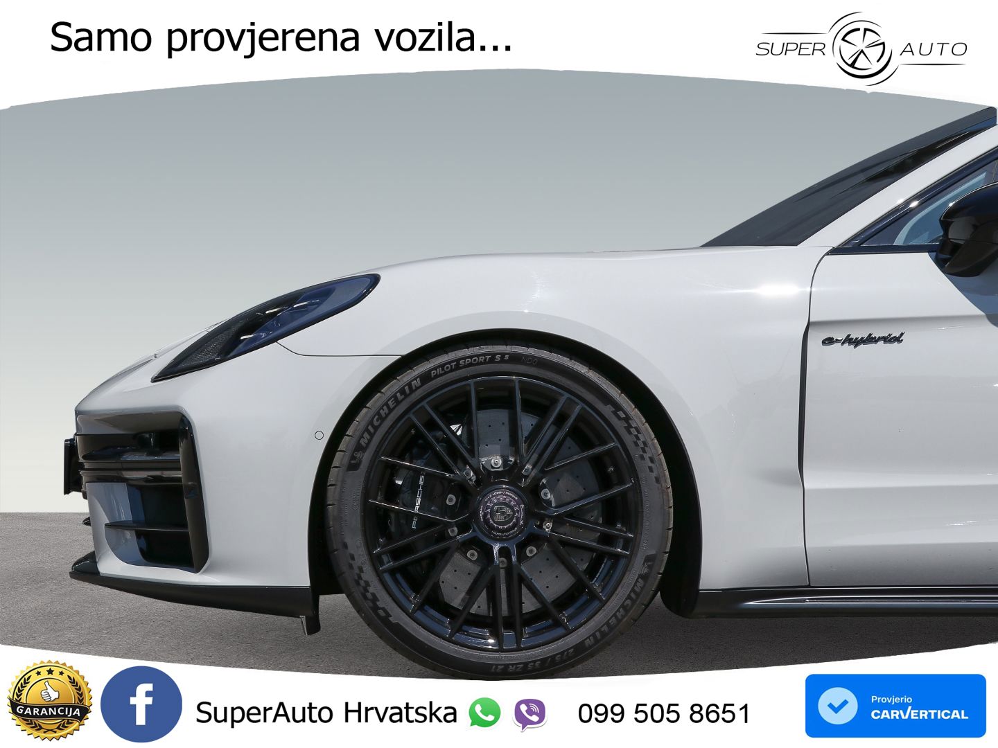 Porsche Panamera Turbo S 4.0 V8 (782 KS) E-Hybrid PDK ACC+HEAD+4xGR SJED+360+PANO