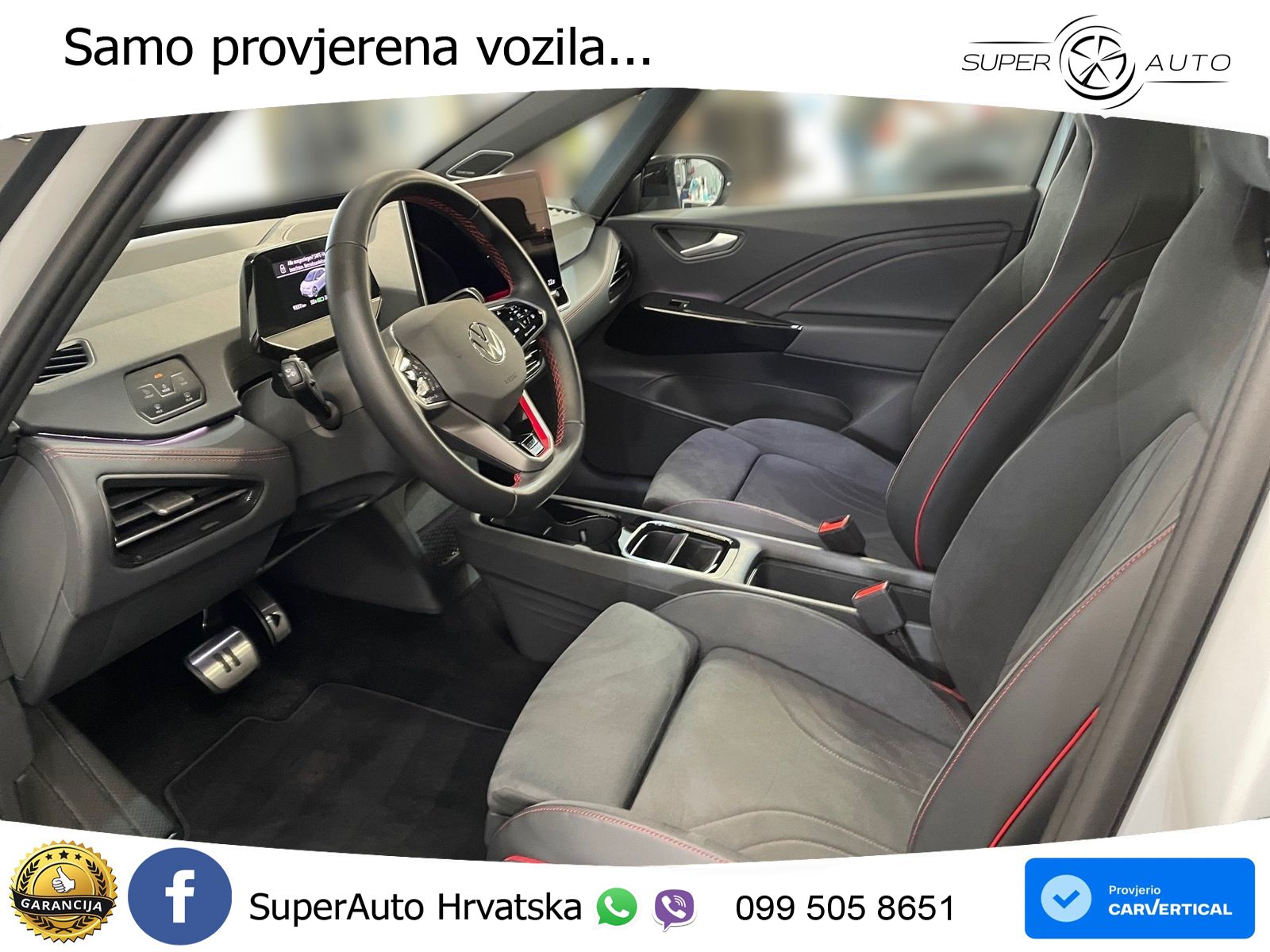Volkswagen ID.3 GTX 84 kWh (286 KS) LED+GR SJED+ACC