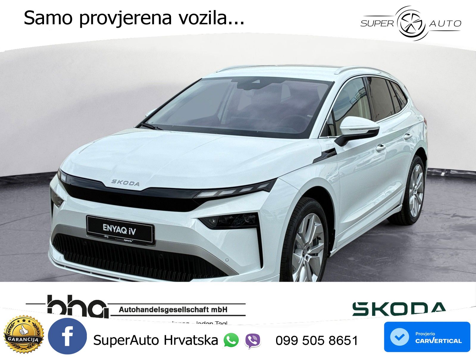 Škoda Enyaq 85 82 kWh (286 KS)