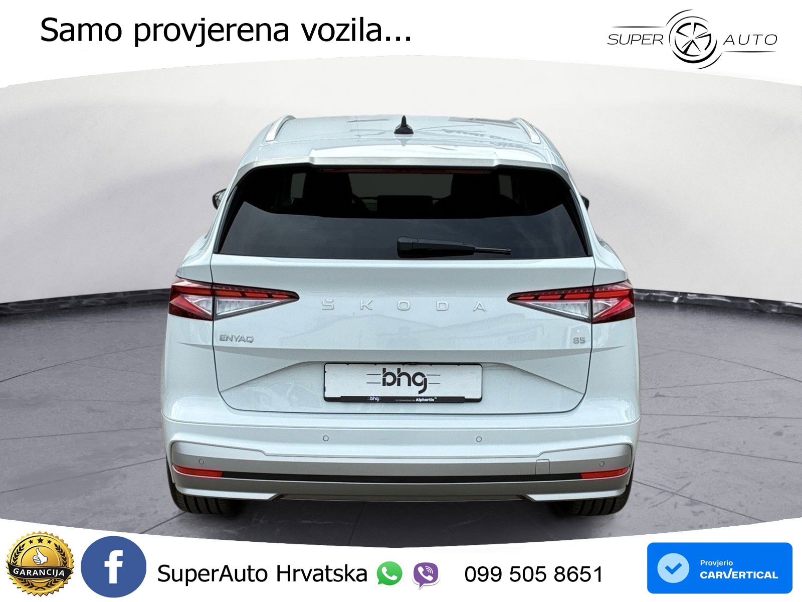 Škoda Enyaq 85 82 kWh (286 KS)