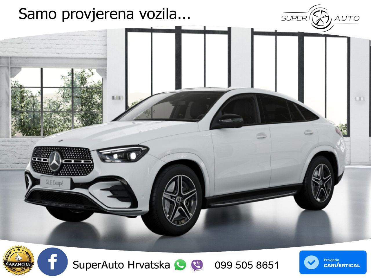 Mercedes GLE Coupe 450d (367 KS) EQ Boost 4MATIC 9G-TRONIC AMG LED+GR SJED+ACC
