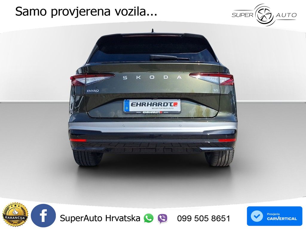 Škoda Enyaq 60 63 kWh (204 KS) LED+GR SJED+ACC