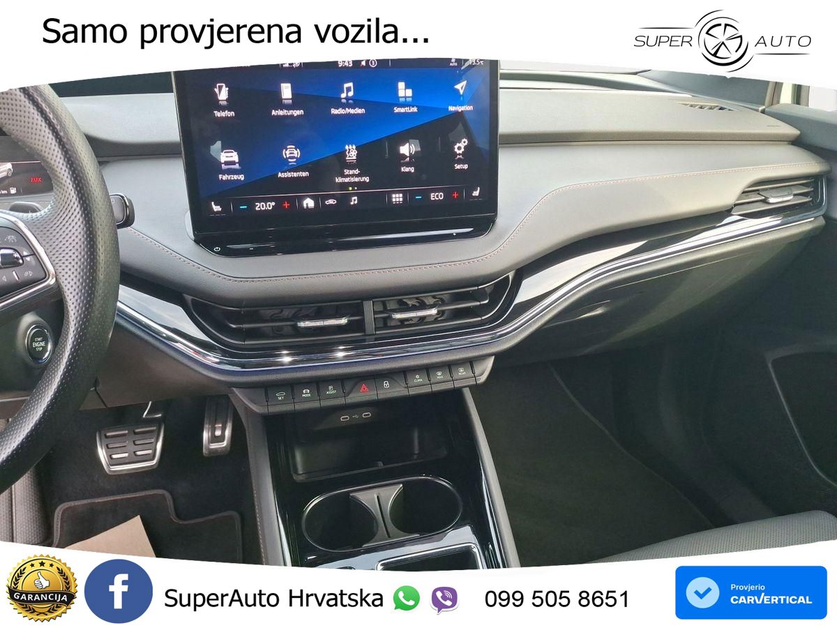Škoda Enyaq iV 80x 82 kWh (265 KS) AWD LED+GR SJED+ACC