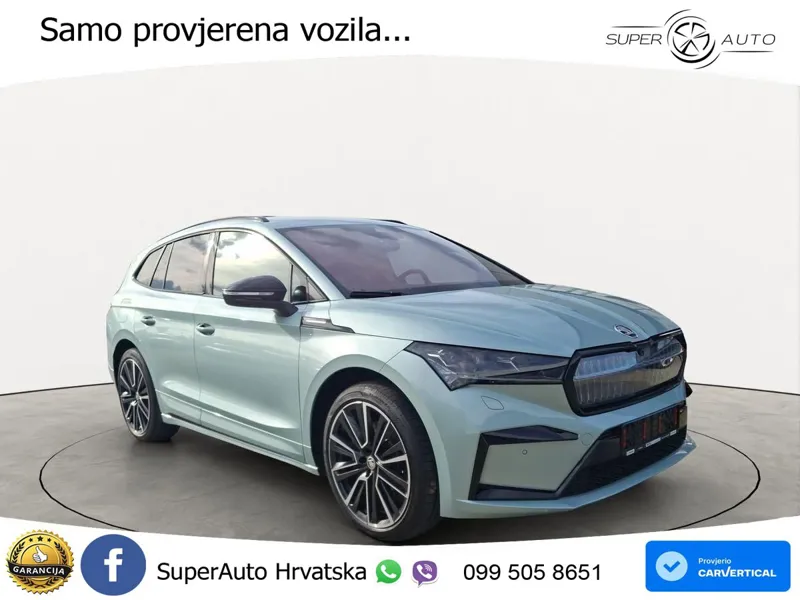 Škoda Enyaq iV 80x 82 kWh (265 KS) AWD LED+GR SJED+ACC