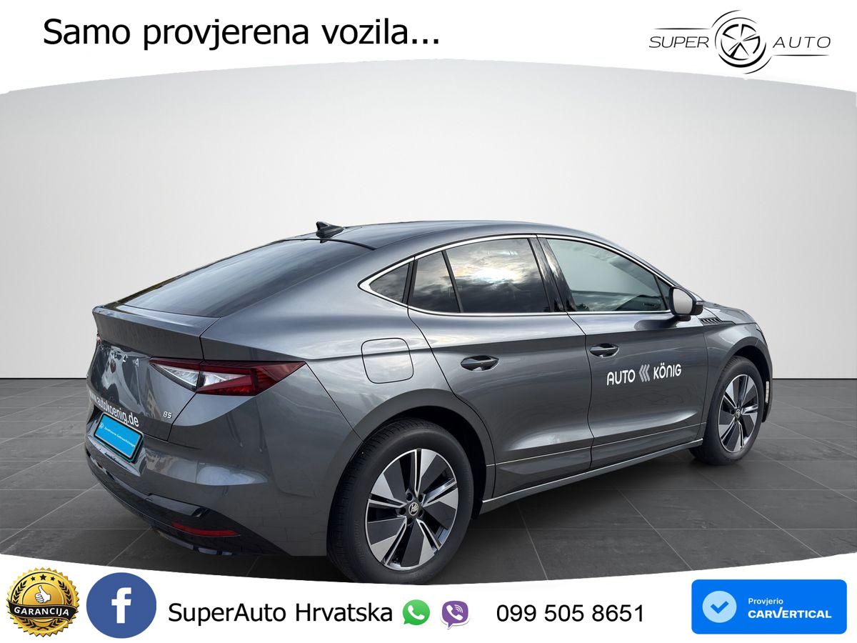Škoda Enyaq Coupe iV 85 82 kWh (286 KS) Loft LED+GR SJED+ACC