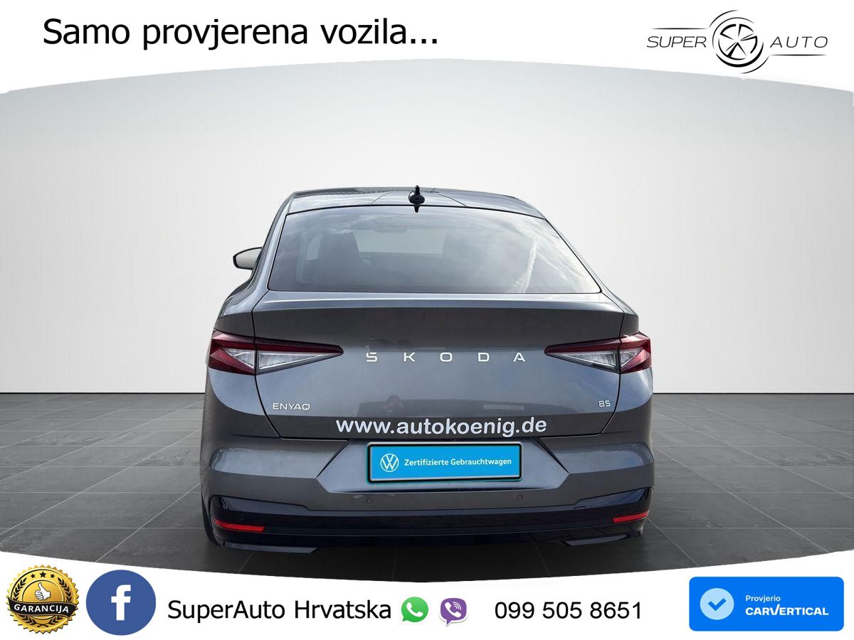 Škoda Enyaq Coupe iV 85 82 kWh (286 KS) Loft LED+GR SJED+ACC